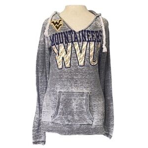 WVA Mountaineers women’s sweatshirt small gray